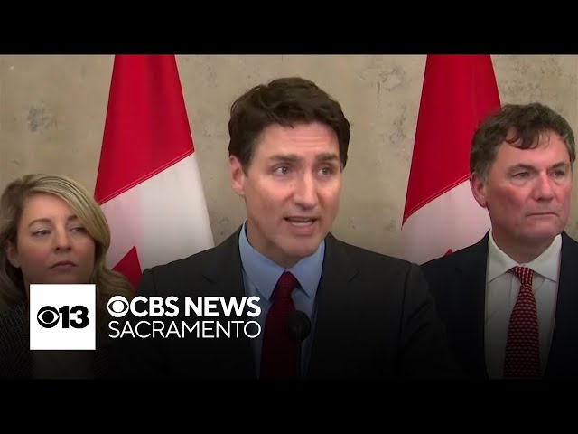 Canadian and Mexican leaders respond to new Trump tariffs