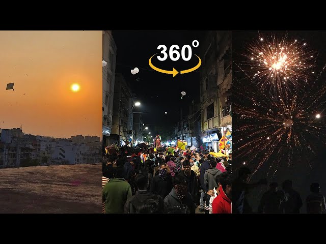 Uttarayan 2020 360 | night view | 14 and 15 Jan | Vadodara | Complete 360 view of Makar sankranti