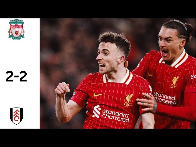 Premier League Liverpool 2 2 Fulham || Highlights (all goals 2024)