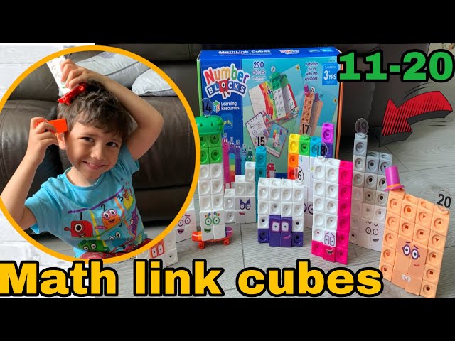 UNBOXING CBEEBIES NUMBERBLOCKS TOY 2022 MATHLINK CUBES 11 TO 20 - BUILDING BLOCKS SET | hello george