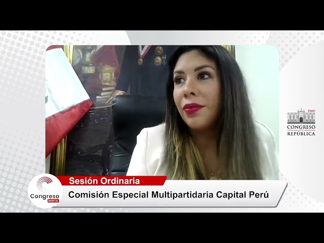 COMISIÓN ESPECIAL CAPITAL PERÚ | 16/06/23