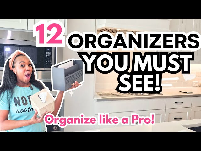 12 Organizational Products You'll LOVE! Let's Get Organized 2025