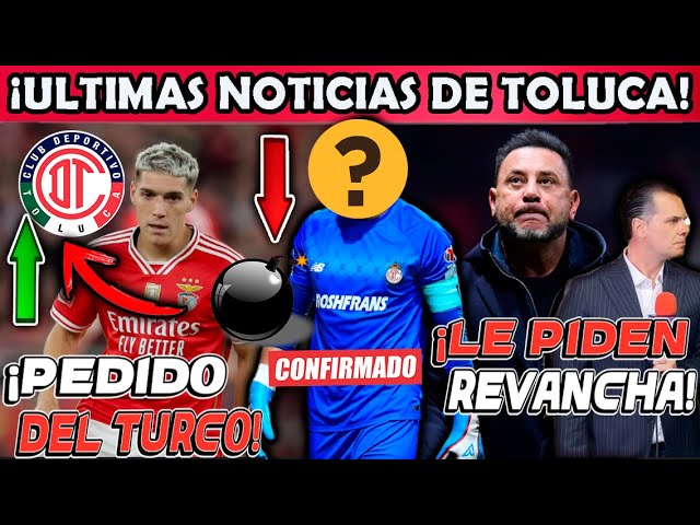 🔥👹ULTIMA HORA 2 OPCIONES PARA LA PORTERIA! TURCO PIDIO FICHAJE BOMBA! MARTINOLI PIDE REVANCHA TURCO!