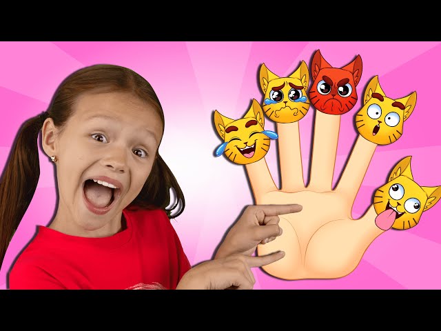 Finger Family Emoji Song | Kids Songs and Nursery Rhymes | Dominoki