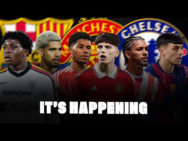 🚨 BARÇA BOOM! CHELSEA MOVES, GARNACHO, RASHFORD, ADEYEMI, DORGU, DOUGLAS LUIZ…