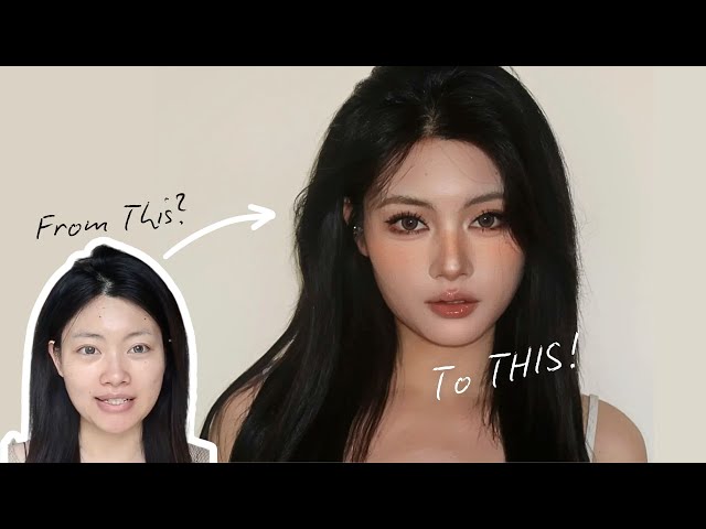 No More Ingenue Makeup 👠 Goddess Makeup for Square Face Shapes | High Visual Weight by 夏野阿乔