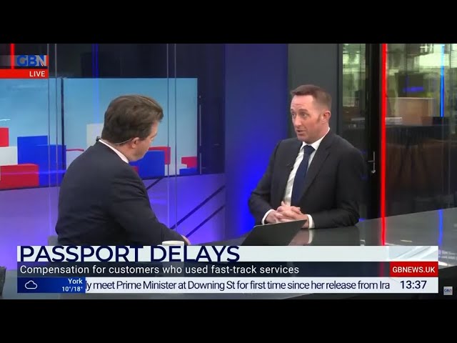 Passport Delays | Paul Britton on GB News