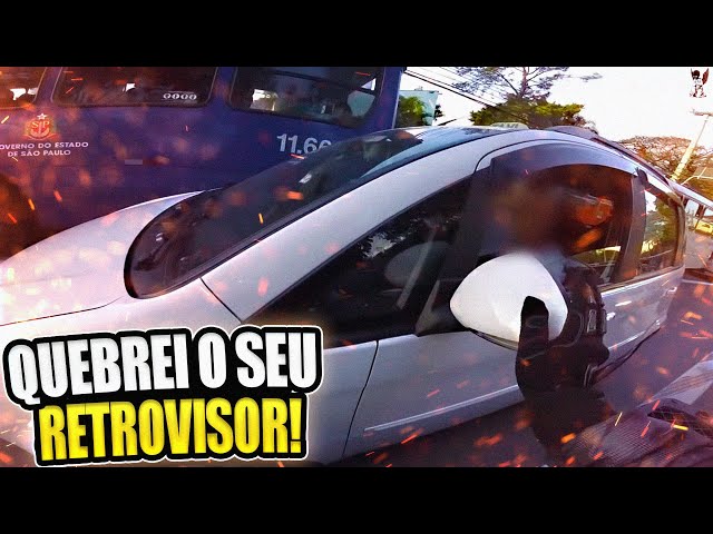 Quebrou o Retrovisor.. - DISCUSSÕES E SUSTO NO TRÂNSITO (EP.07)