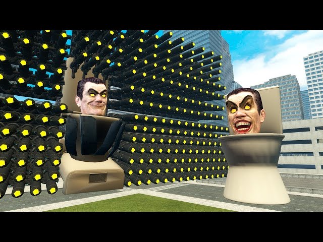 EVOLUTION OF NEW G MAN! 1000 GUNS! VS  SPEAKERMAN! skibidi toilet!1-79 (part2) BOSSES (Garry's Mod