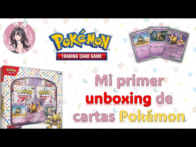 ¡Mi primera aventura con cartas Pokémon! | Unboxing Scarlet & Violet 151