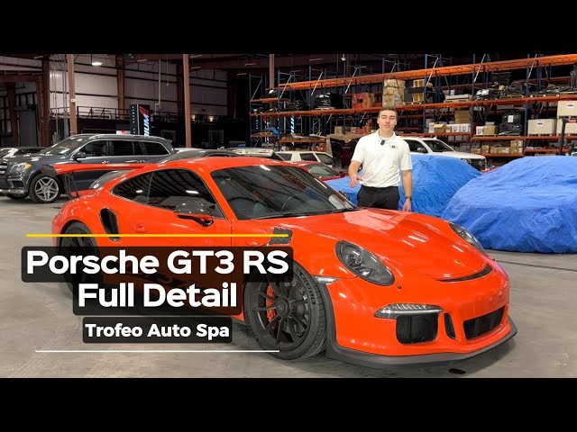 Porsche 911 GT3 RS Full Detail | Trofeo Auto Spa | La Vergne, TN