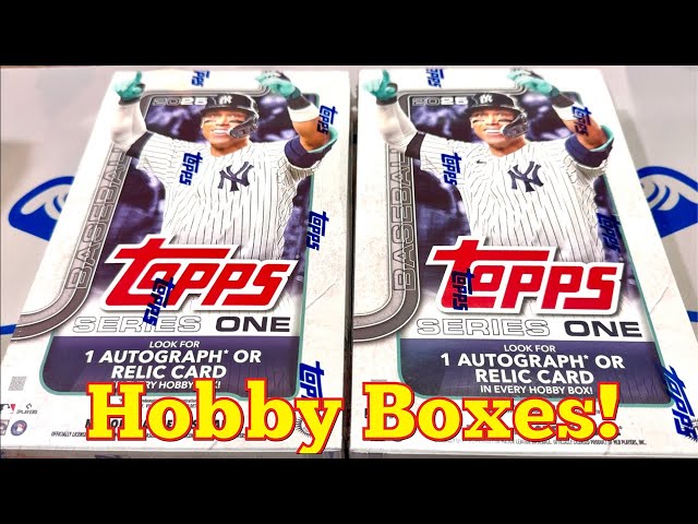 NEW RELEASE!  2025 TOPPS SERIES 1 HOBBY BOXES!