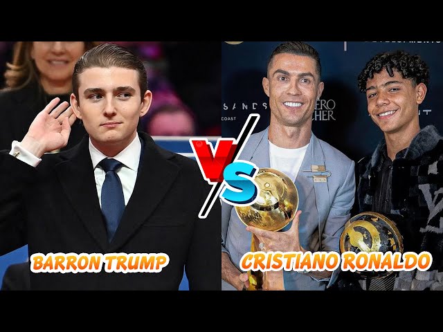 Barron Trump Vs Cristiano Ronaldo JR Shocking Transformation 2025 | From Baby To Now