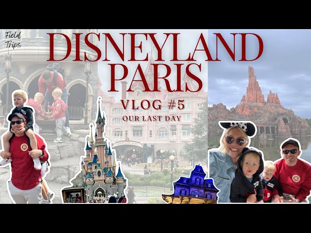 DISNEYLAND PARIS | Day 5 | LION KING SHOW, Big Thunder Mountain + our thoughts on our trip