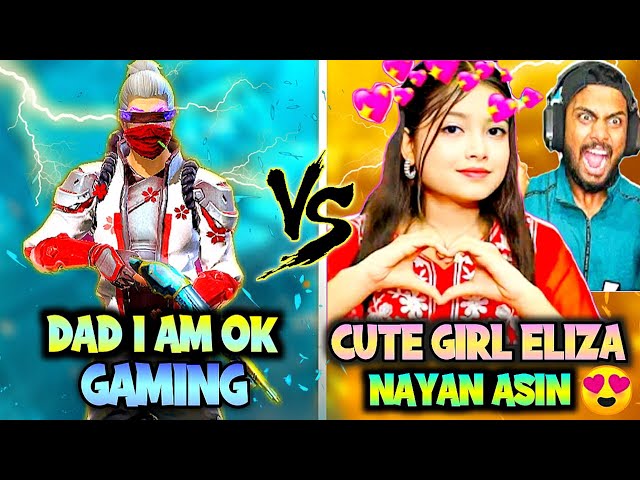 CUTE GIRL ELIZA😍 AGEYA OPPONENT MAIN😉मज़ा Aa Gaya😂||MOST FUNNY MATCH EVER😂#freefire #dadiamokgaming