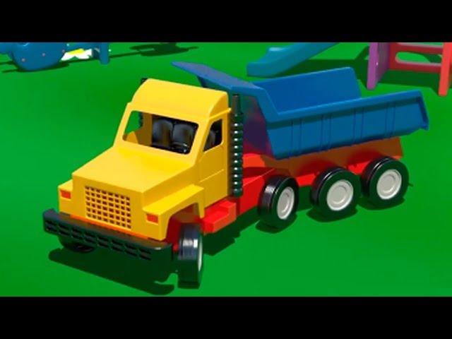 Big Trucks & Vehicles. Cartoons for Kids. Learn numbers [video xe tải lớn/큰 트럭] ABC 123 农行