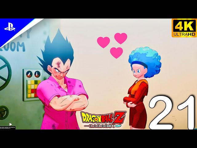 Bulma Helps Vegeta to Train Harder DBZ KAKAROT GAMEPLAY Part 21 #dbz #dragonball #vegeta #bulma #ps5