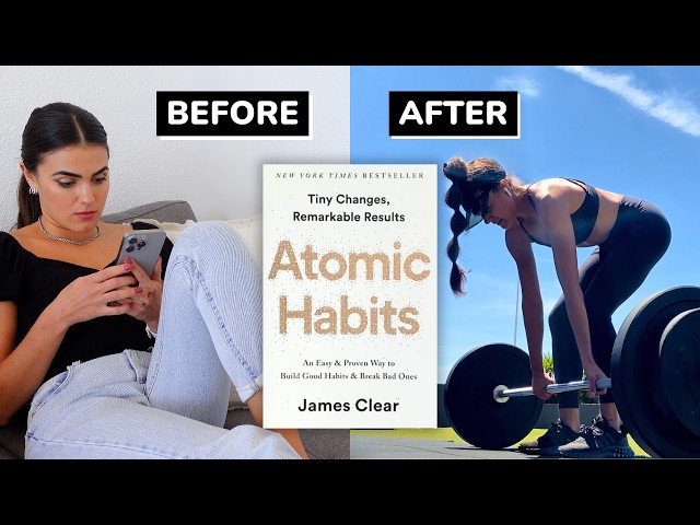 Transform Your Life with Atomic Habits by James Clear | 3 Simple Steps