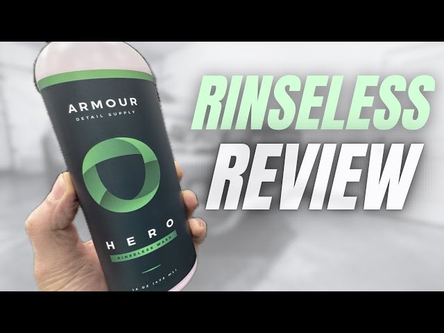 Armour Detail Supply HERO Rinseless Wash -  Unbiased Review