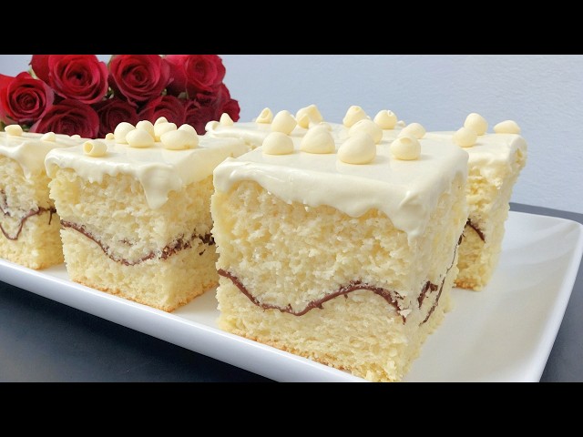 Quick Delicious Cake Recipe - Easy Vanilla Cake Recipe, Easy Homemade Cake