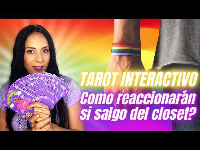 Tarot Interactivo: Como reaccionarán si salgo del closet?👨‍❤️‍👨❤️👩‍❤️‍👩🌈