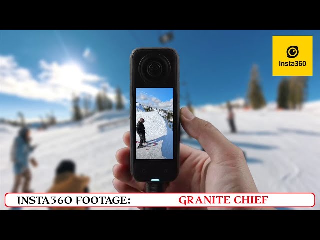 360 Footage: Granite Chief Cornice Drop