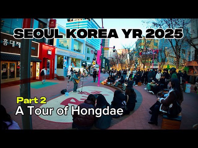 Seoul Korea Yr 2025 | Part 2: A Tour of Hongdae, The Search for a Male Deodorant