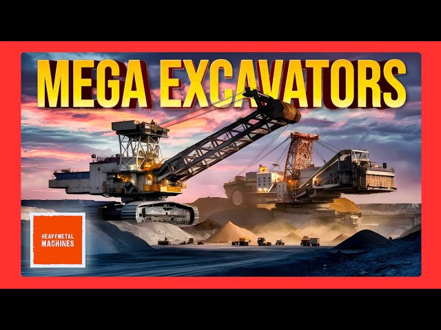 The World's Biggest Mining Excavators: Top 5 Giants in Action!