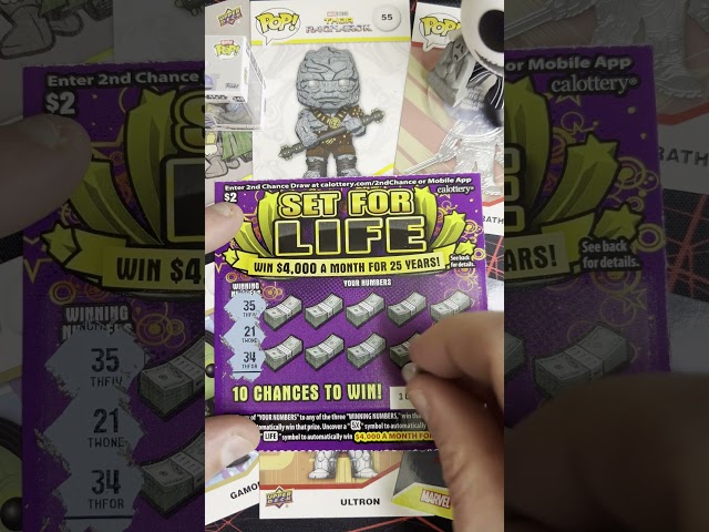 🎉 Set for Life: Unveiling the Ultimate CA Lotto Adventure! 💸(Video 49) #lotterywinner #scratchers