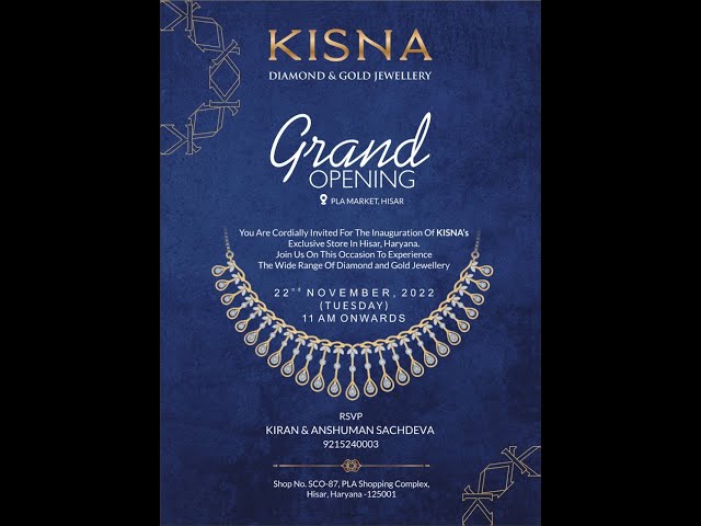 Kisna Hisar Grand Launch