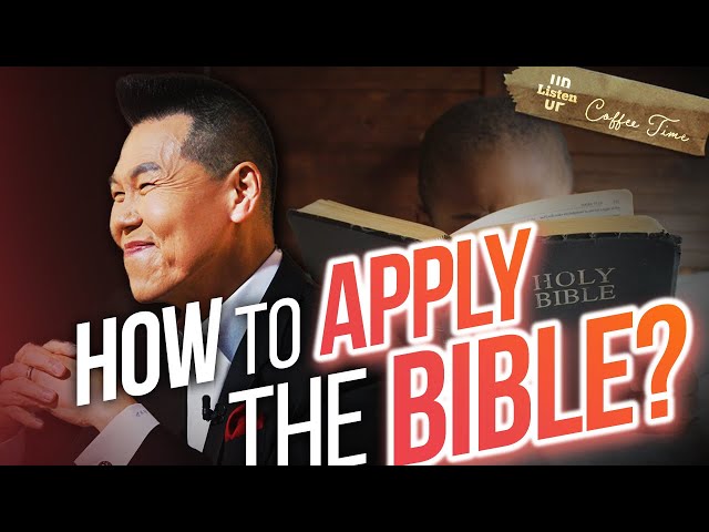 Practical theology in applying the bible | Brian Park | Listen UP Coffee Time☕️ #65