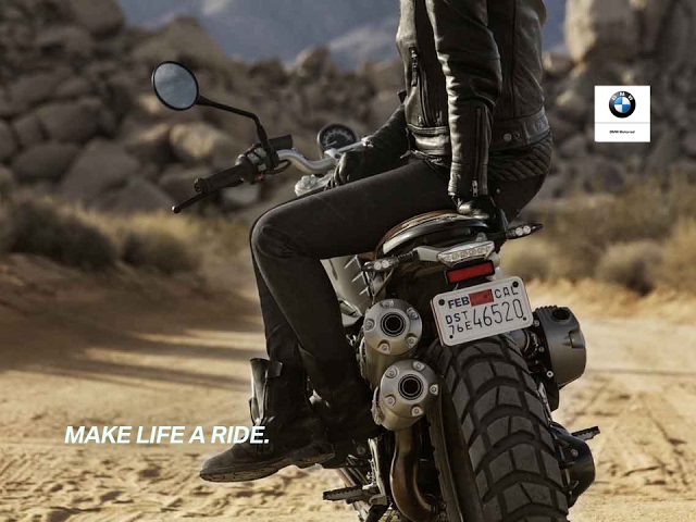 Let's go anywhere: Joy Lewis and the new R nineT Scrambler.