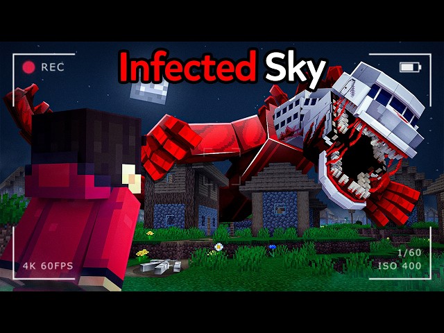 We Found The INFECTED SKY in Minecraft..