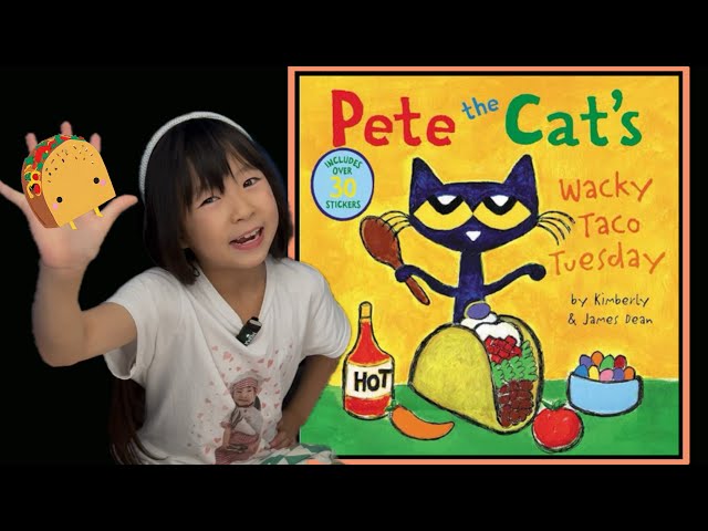 Kids Stories | Children's Book Read Aloud | Pete The Cat’s Wacky Taco Tuesday | J.Dean