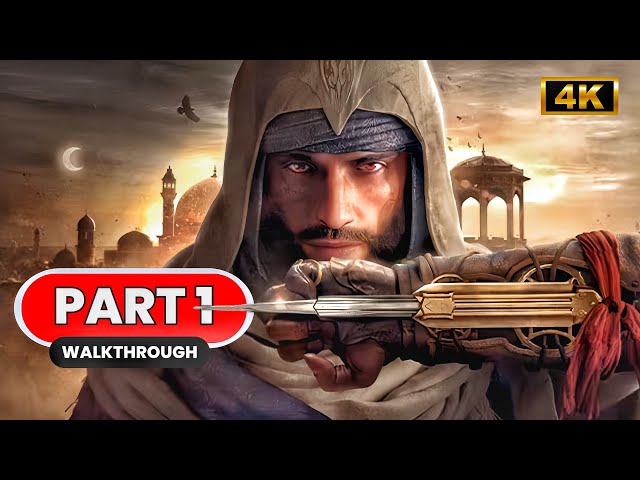 ASSASSIN'S CREED MIRAGE PS5 Gameplay Walkthrough [4K 60fps] Intro Part 1