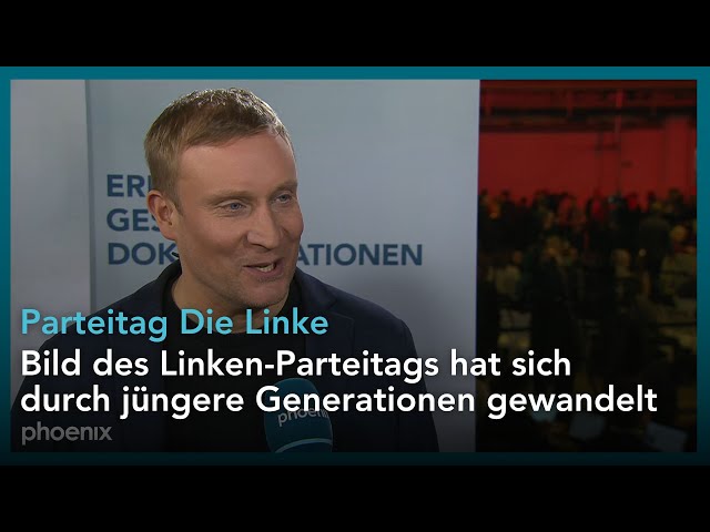 Parteitag Die Linke: Parteienforscher Dr. Benjamin Höhne im Interview | 18.01.25