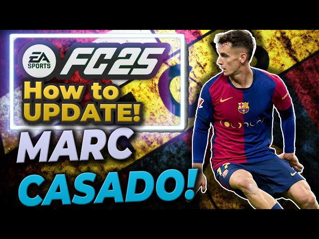 FC 25 ⚽️ Marc Casado Realistic Stats & Kit! ❤️💙 FC Barcelona 🎮