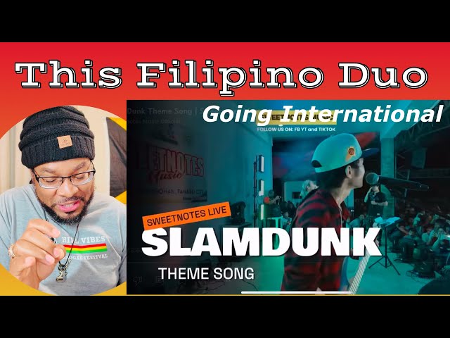 SlamDunk Theme Song | Sweetnotes Live - GK INTERNATIONAL REACTION