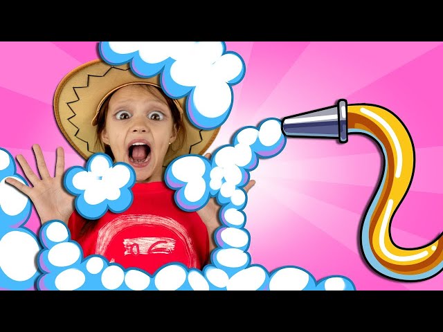 Fire Truck Wash Song | Nursery Rhymes & Kids Songs | @dominoki