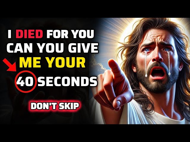 It's Over For You lf You Skip Open Immediately| Gods Message Today | God blessings Message