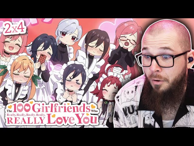 WET MAIDS?!! | 100 Girlfriends Who REALLY Love You S2 Episode 4 REACTION | 100カノ2期