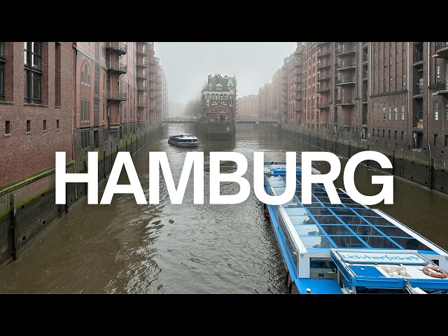 🇩🇪A Foggy Day in Hamburg, Germany: Exploring the City's Hidden Charms |Speicherstadt, Rathaus & more