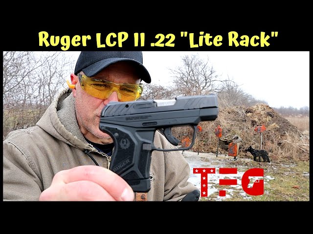 Ruger LCP II ,22 LR "Lite Rack" - TheFirearmGuy