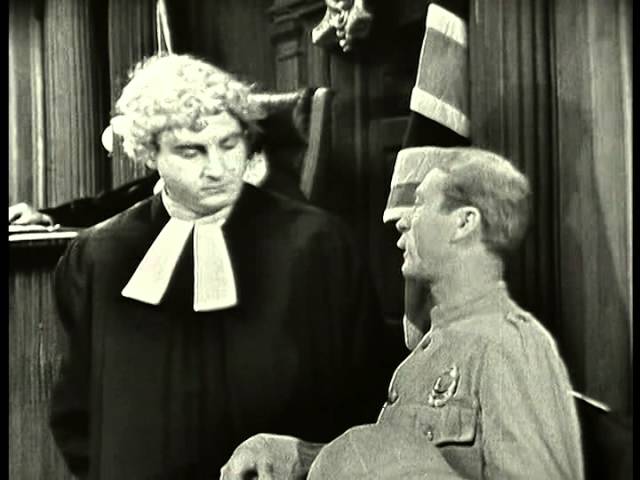 SID CAESAR: The English Courtroom [Part 2/2] (CAESAR'S HOUR, Mar 26, 1956)