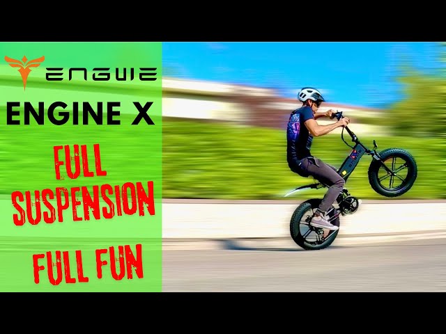 ENGWE ENGINE X UPGRADE - POWERFUL AND LEGAL - FULL TEST, UNLOCK, TOP SPEED - 4K