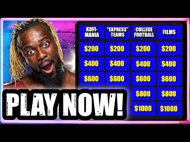 Wrestling Jeopardy! Test Your WWE Knowledge & More