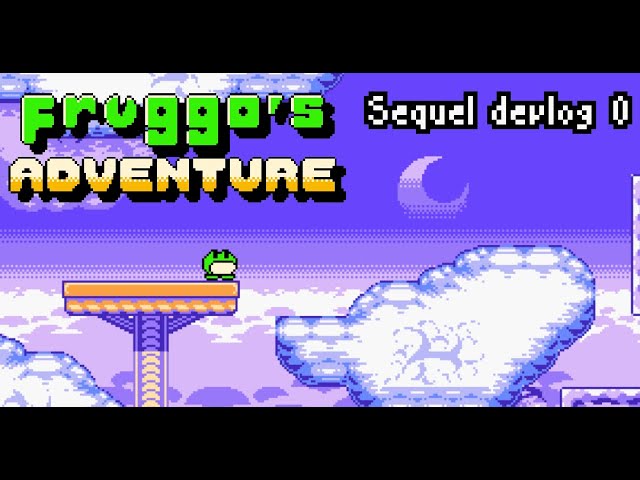 I'm now making froggo's adventure 2! - devlog 0