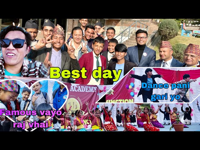 Vajra Academy school PARENTS DAY -2079 ||vlog|| #raju_tamang #dance #vlog #vajra_Academy_school