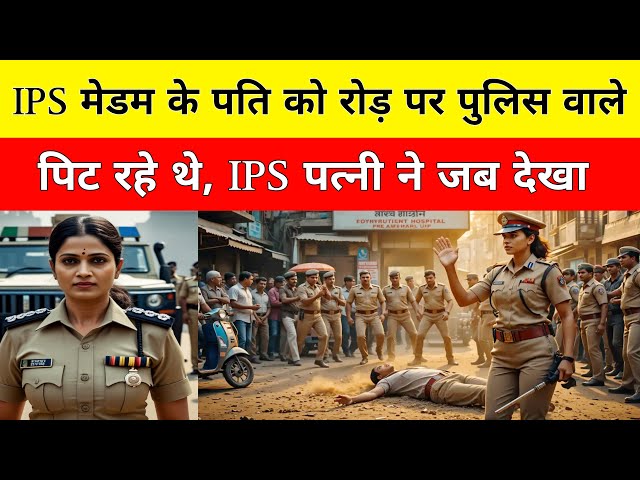 IPS मैडम जा रही थी गाड़ी में रास्ते में देखा तो उनके पति बीच रोड में पड़े थे बेहोश । NK Voice