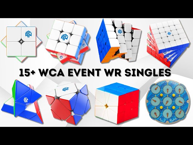 Every WCA World Record Single! 2025